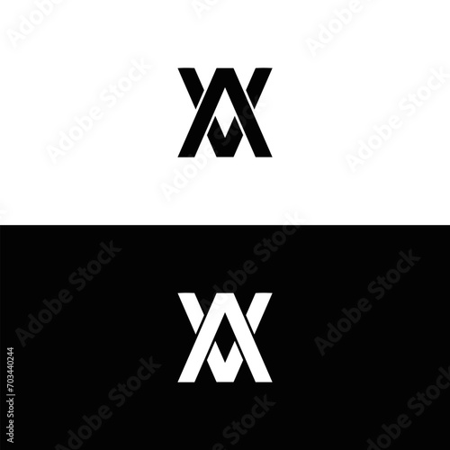AV logo. AV set , A V design. White AV letter. AV, A V letter logo design. Initial letter AV letter logo set, linked circle uppercase monogram logo. A V letter logo vector design. 