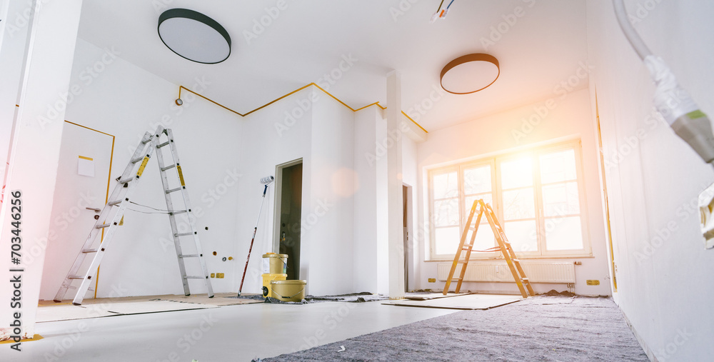 rebuilding an Old real estate apartment, prepared and ready for renovate