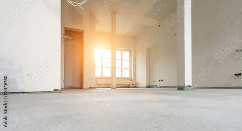 rebuilding an Old real estate apartment, prepared and ready for renovate