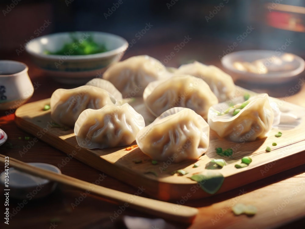 Food photography: dumplings in photorealism and appetizing sensations Food photography: dumplings in photorealism and appetizing sensations