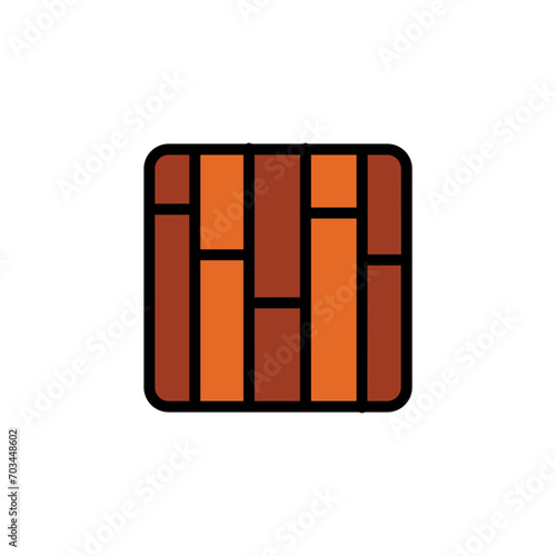Timber Work Tools Filled Outline Icon