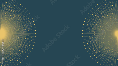 Abstarct spiral dotted spinning vortex background.