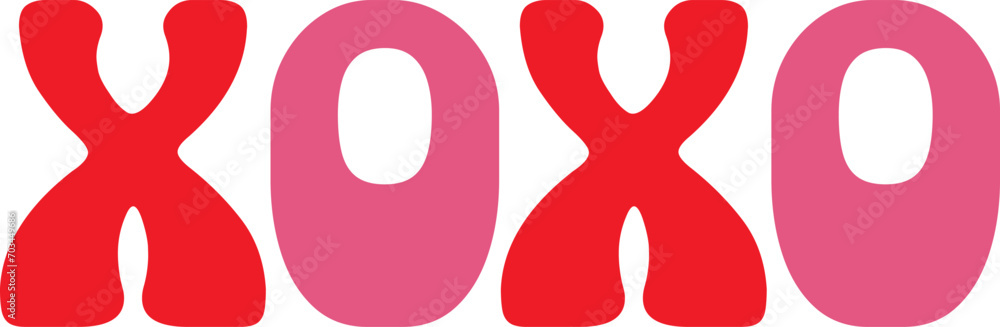 Valentine’s Day XOXO text phrase design on plain white transparent isolated background for shirt, hoodie, sweatshirt, apparel, card, tag, mug, icon, poster or badge Valentine’s Day XOXO text phrase design on plain white transparent isolated background for shirt, hoodie, sweatshirt, apparel, card, tag, mug, icon, poster or badge