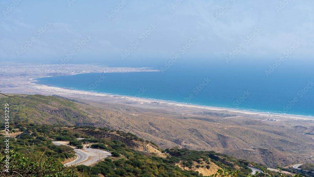 view of Mirbat is a coastal town in the Dhofar Governorate
