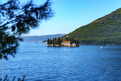 St. George (Sveti Djordje) Island, Montenegro.