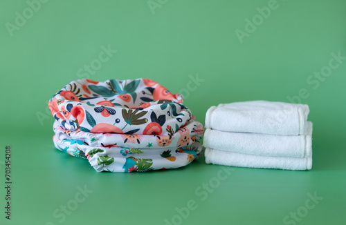 Cloth diapers, organic bamboo inserts