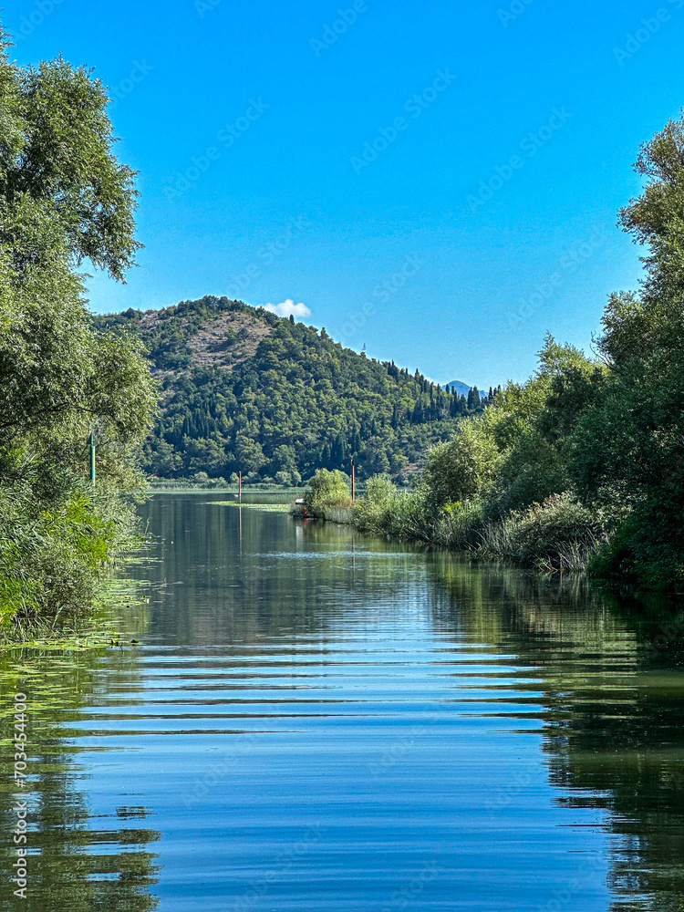 Fototapeta premium Lake Skadar, Montenegro.