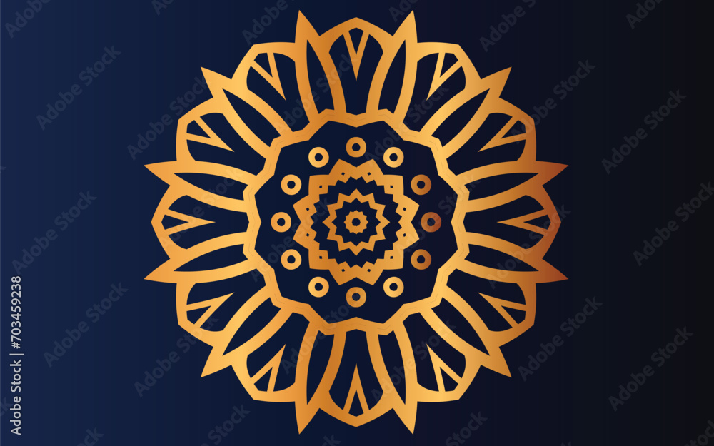 Ornamental luxury mandala pattern Ornamental luxury mandala pattern