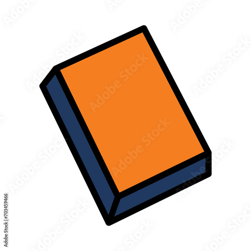 Wood Timber Panel Filled Outline Icon