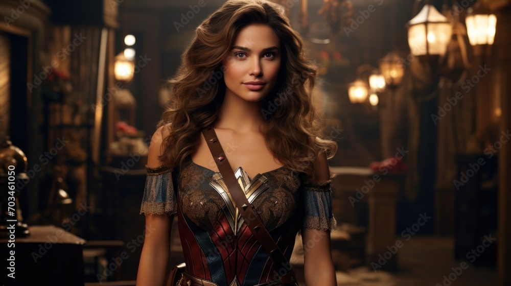 A beautiful woman is a superhero A beautiful woman is a superhero