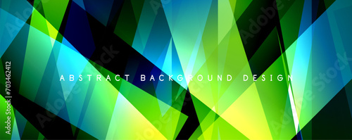 Breaking Glass Background, Kaleidoscope effect. Transparent Straight Lines. Dynamic Light Rays effect. Vector Illustration For Wallpaper, Banner, Background, Card, Book Illustration, landing page