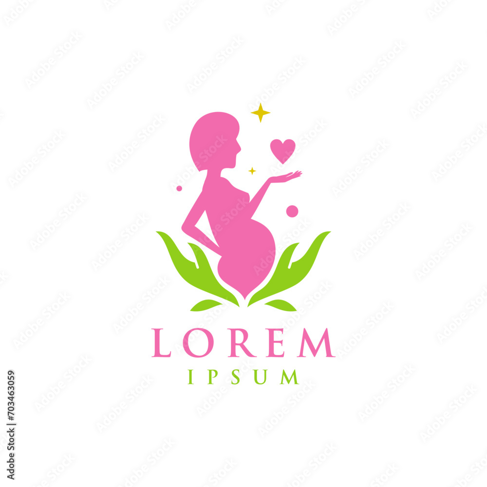 Mother Love Logo Template Mother Love Logo Template