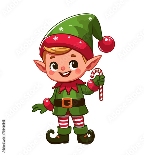 elf with a hat