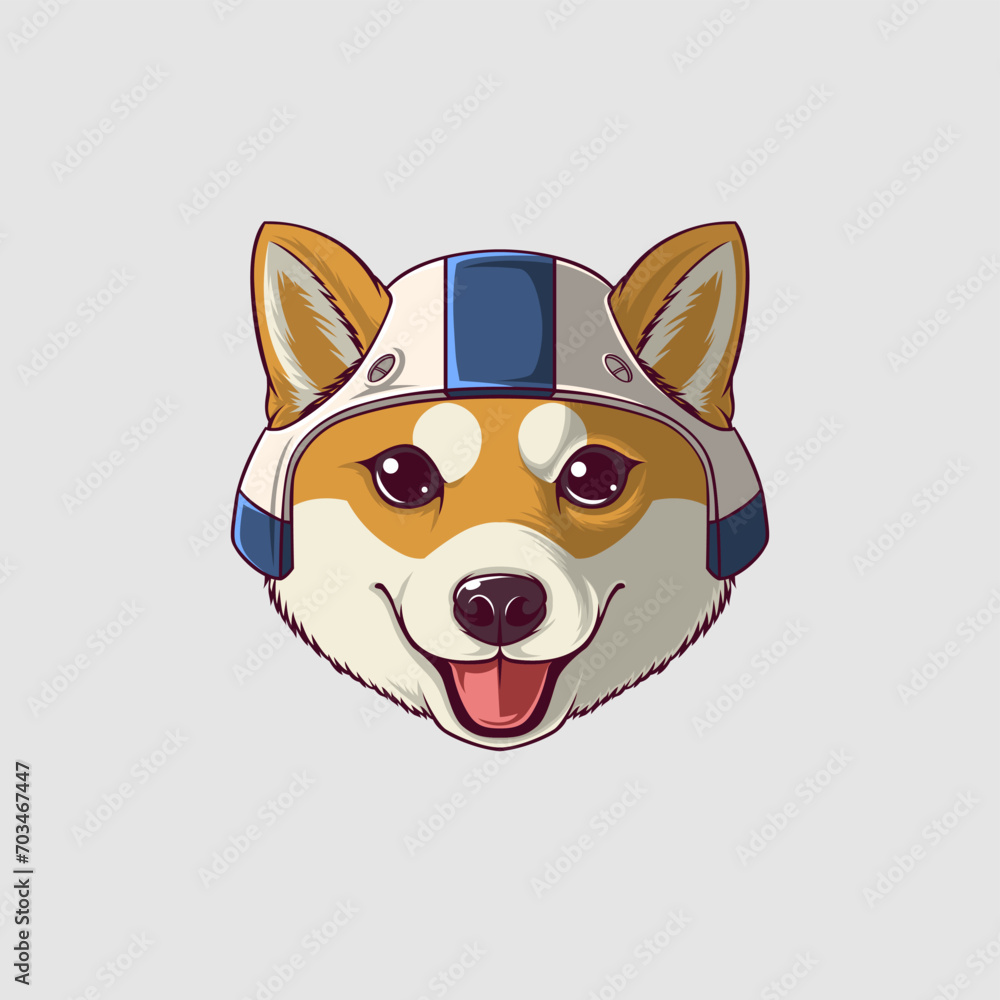 Cute Dog Vector Illustration Cute Dog Vector Illustration