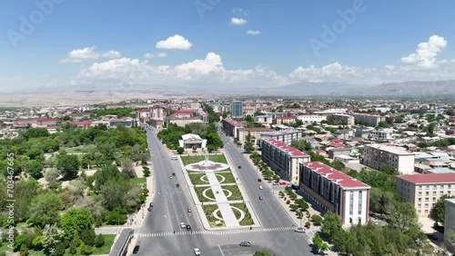 Nakhchivan, one of the modern cities of Azerbaijan photo