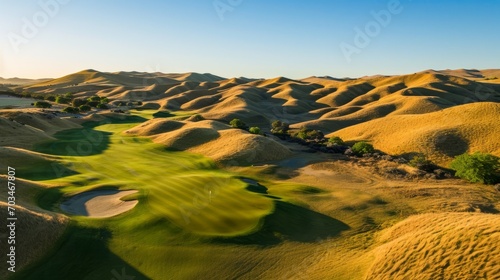 Pristine Courses and Blue Skies: The Golfer's Eden from Above