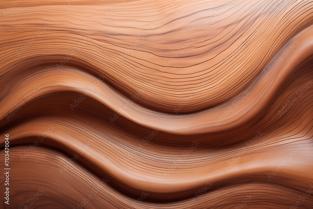 Wood art background - Abstract closeup of detailed organic brown wooden waving waves wall texture banner wall Wood art background - Abstract closeup of detailed organic brown wooden waving waves wall texture banner wall