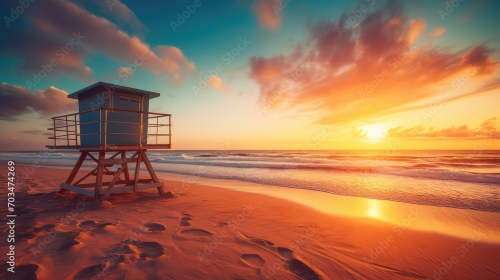 sunset on the beach sunset on the beach
