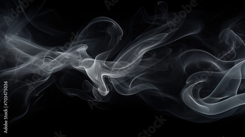 smoke on a black background. High quality photo, background, design, pattern, modern, bright, fog and smoke, illustration, art, abstract backgrounds, creativity