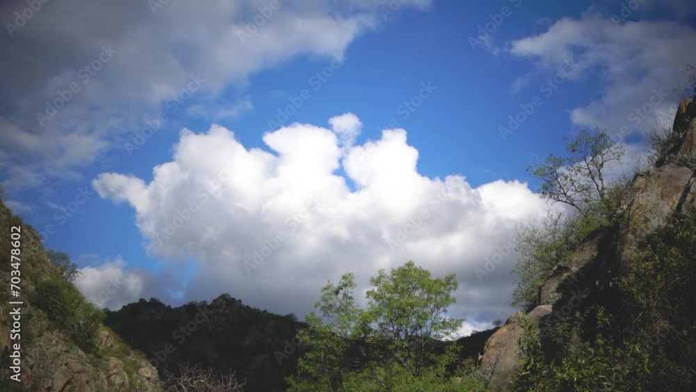 Timelapse of clouds moving through a sunset sky Timelapse of clouds moving through a sunset sky