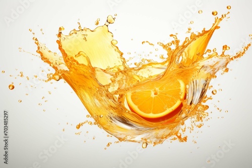 orange juice splash  © Malaika