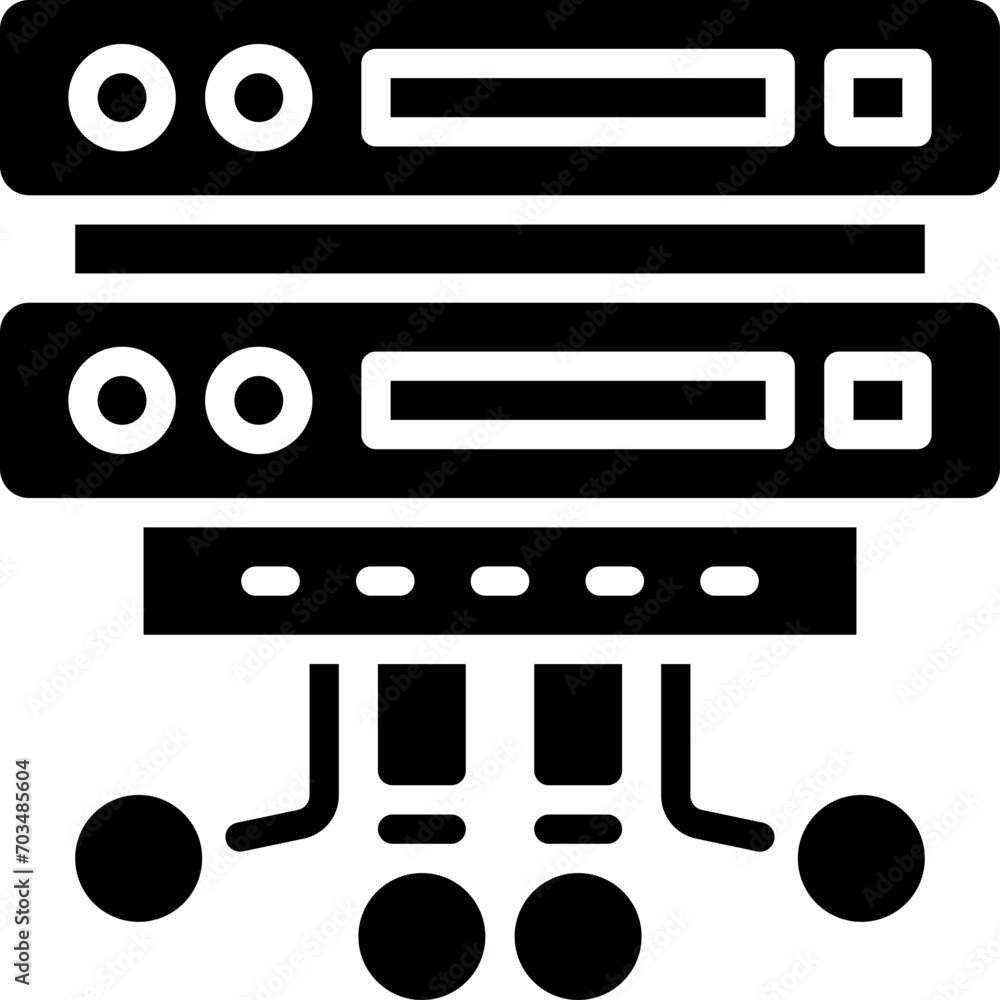server icon. vector glyph icon for your website, mobile, presentation, and logo design. server icon. vector glyph icon for your website, mobile, presentation, and logo design.