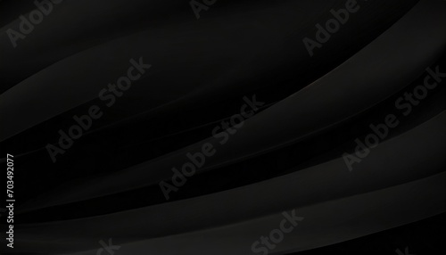 black textures wallpaper abstract 4k background silk smooth waves pattern modern clean minimal backdrop design black and white high definition © Florence