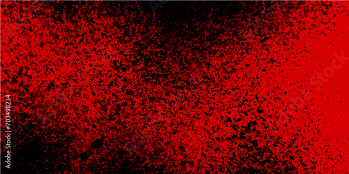 Red Black aquarelle painted.spit on wall water ink grain surface powder on.water splash.vivid textured.spray paint galaxy view glitter art splatter splashes. 