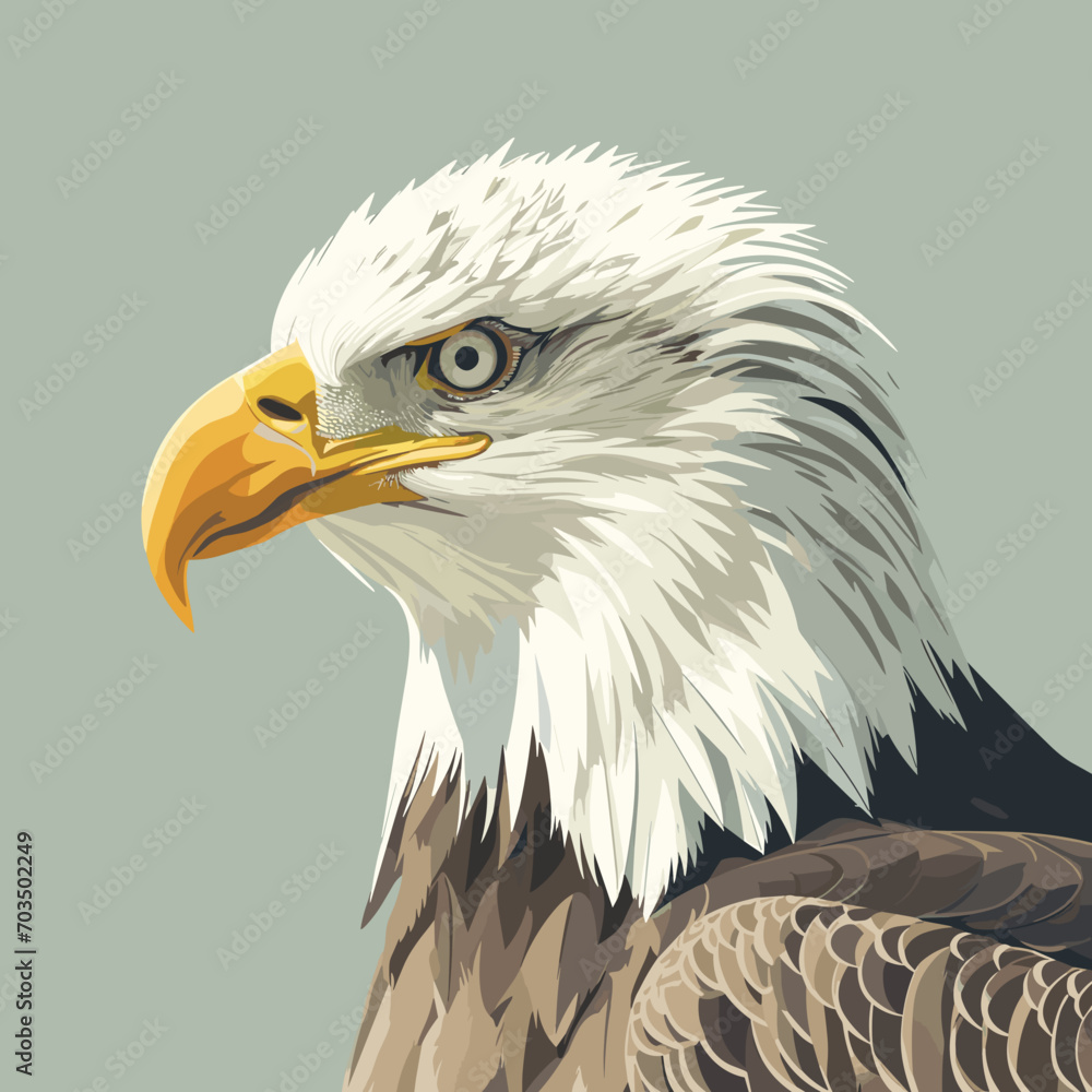 Obraz premium american bald eagle