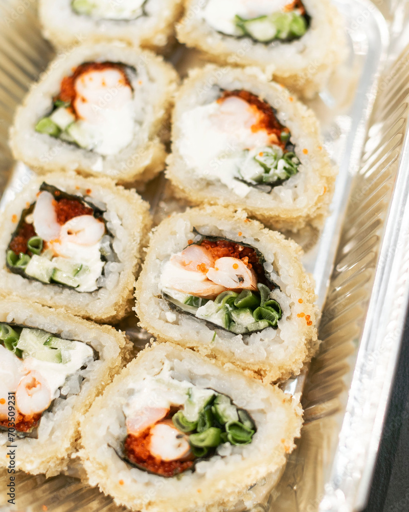 sushi Roll saefood restaurant fish