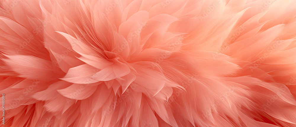Full Frame Soft Coral Feather Texture for Luxurious and Elegant Background Design Full Frame Soft Coral Feather Texture for Luxurious and Elegant Background Design