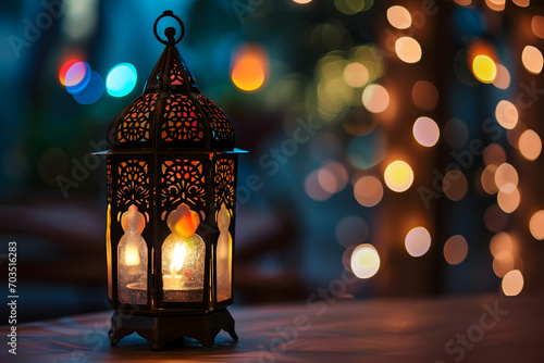 ramadan Kareem, Ramadan crescent moon, Eid Mubarak Islamic festival social media banner and Eid Mubarak Post Template, islam  © fadi