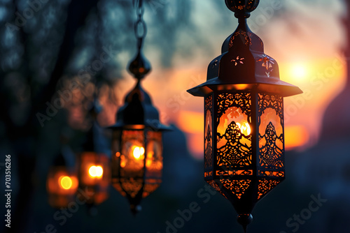 ramadan Kareem, Ramadan crescent moon, Eid Mubarak Islamic festival social media banner and Eid Mubarak Post Template, islam 