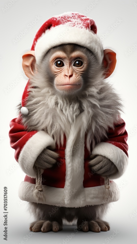 Christmas monkey Christmas monkey