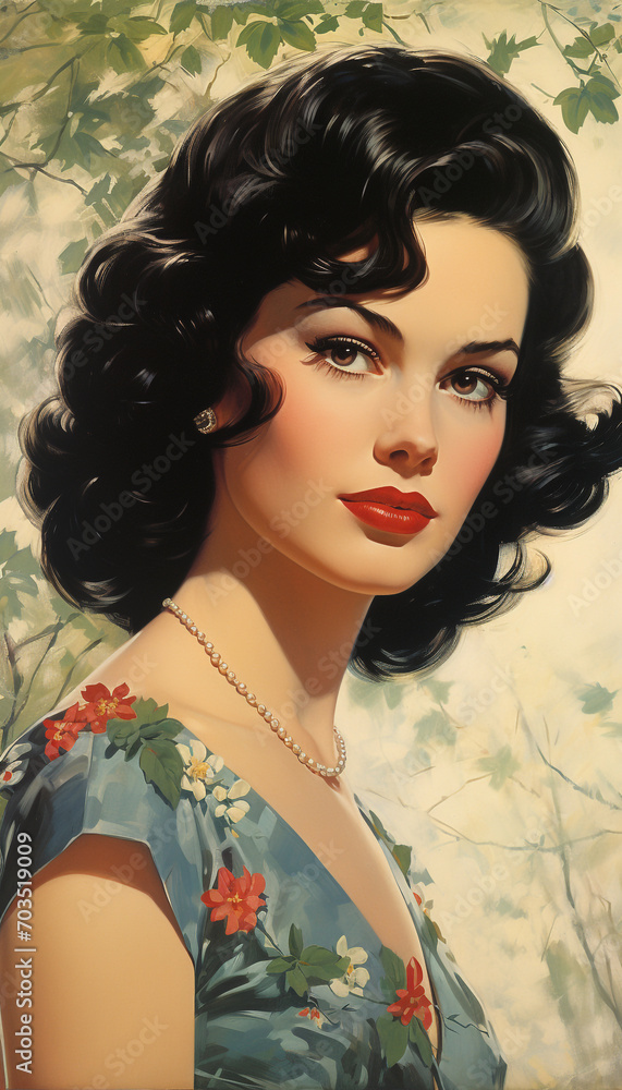 Fototapeta premium portrait of a woman