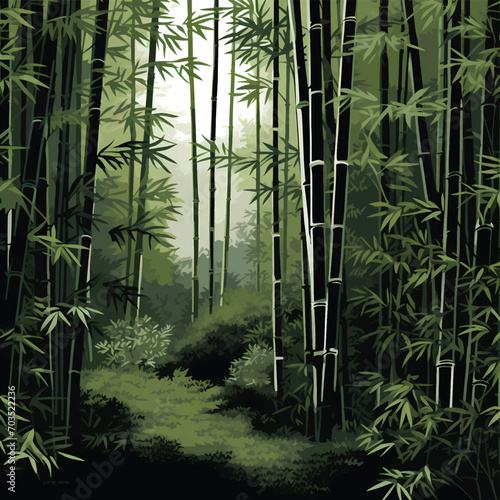 bamboo forest background