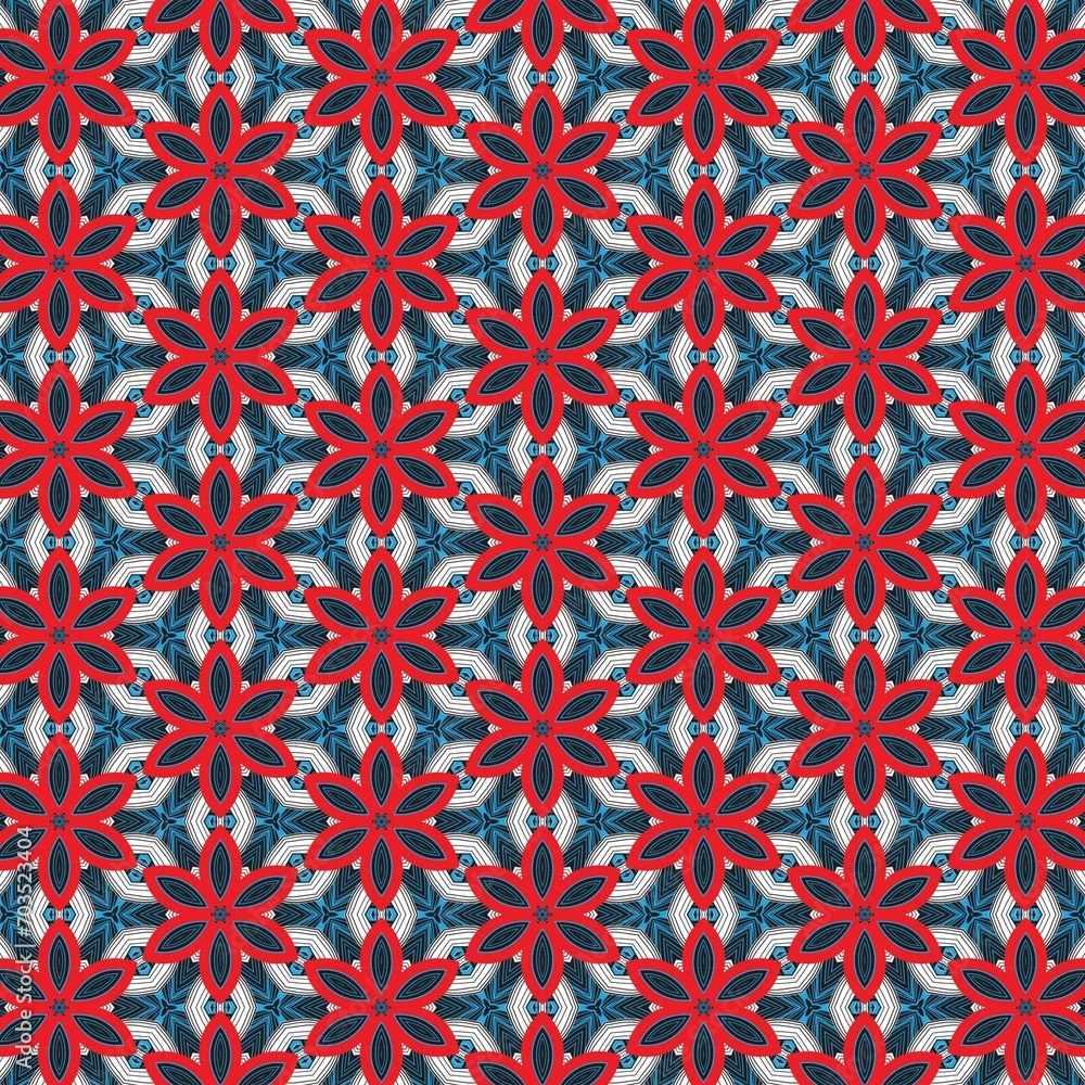 Fototapeta premium COLURFUL BACKGROUND PATTERNS IN 4K