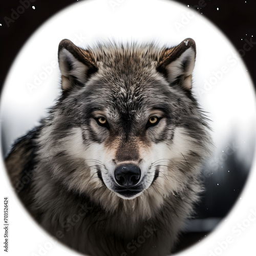 wolf in winter © DigitaArt.Creative