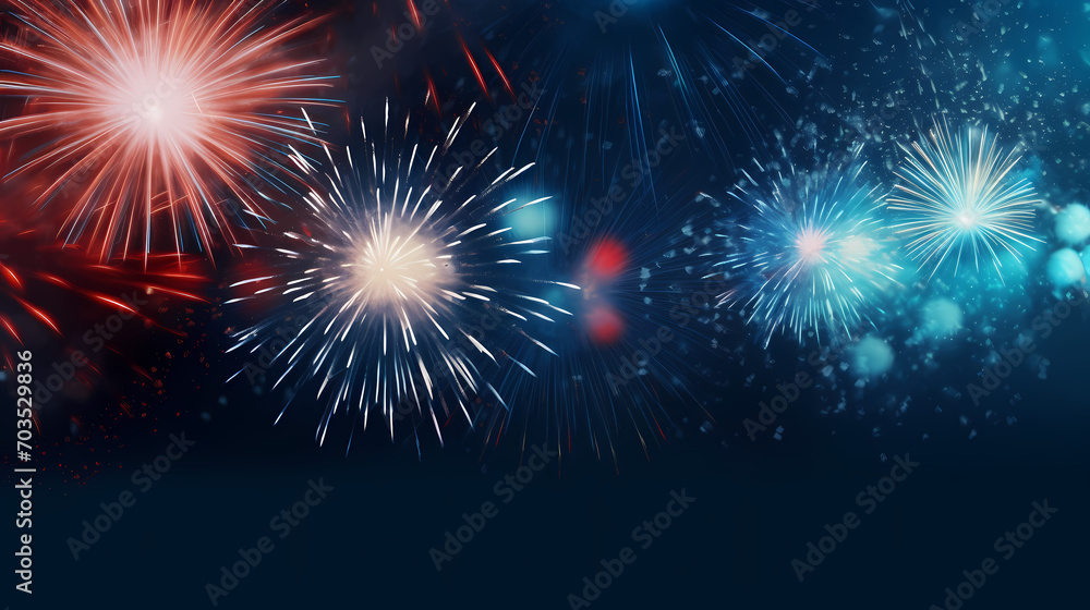 Naklejka premium Birthday party background, holiday party background, blank background