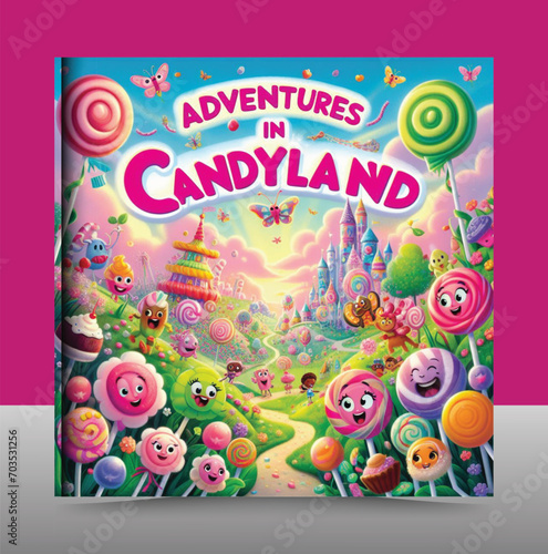 The Book Cover Design for kids 