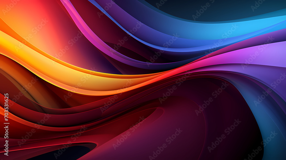 Fototapeta premium Technology abstract graphic poster web page PPT background, abstract background