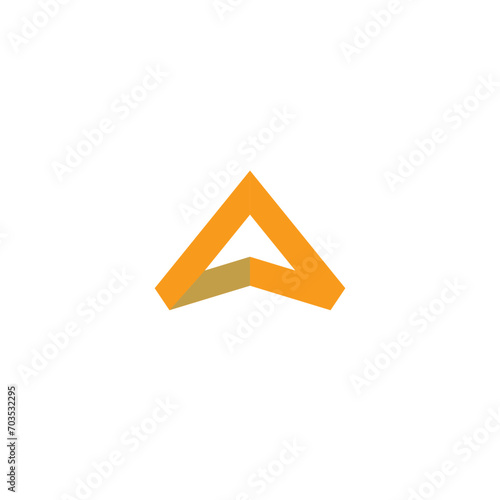 Aero innovative logo design timeless emblem brand identity logotype abstract minimalist monogram typography vector logo