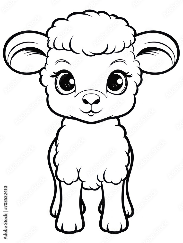 Coloring book page Coloring book page