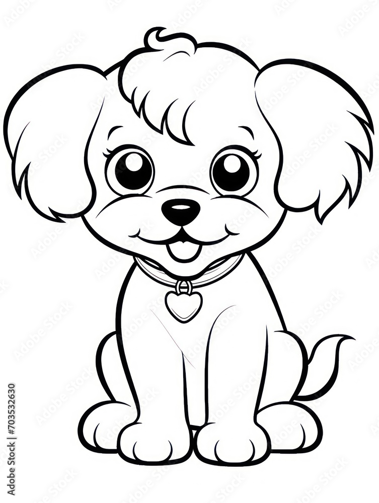 Coloring book page Coloring book page