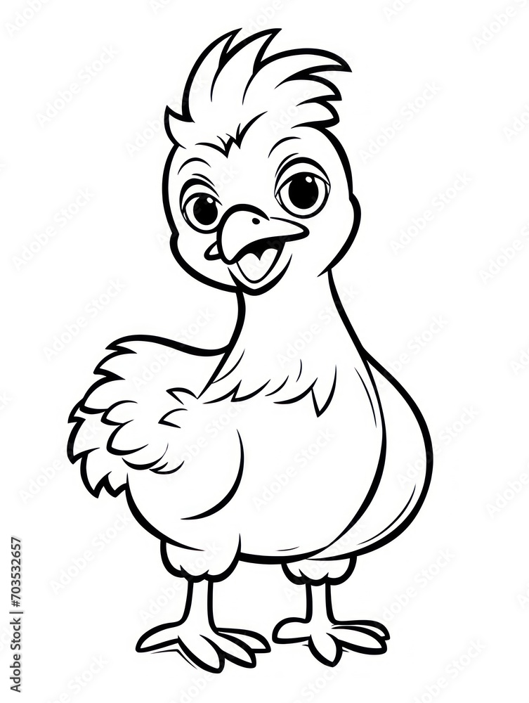 Coloring book page Coloring book page