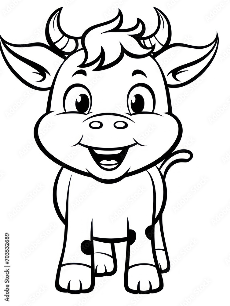 Coloring book page Coloring book page