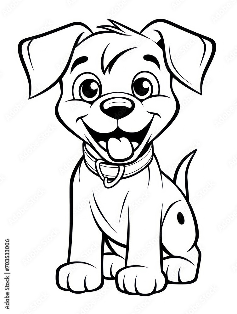 Coloring book page Coloring book page