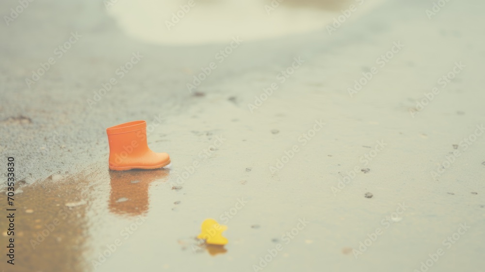 Naklejka premium sponge. Generative AI