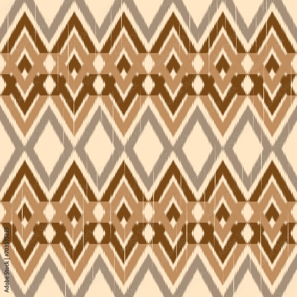 Ethnic abstract ikat art. Seamless pattern in tribal, folk embroidery, and Mexican style TRADITIONAL INDIAN . Ethnic abstract ikat art. Seamless pattern in tribal, folk embroidery, and Mexican style TRADITIONAL INDIAN .