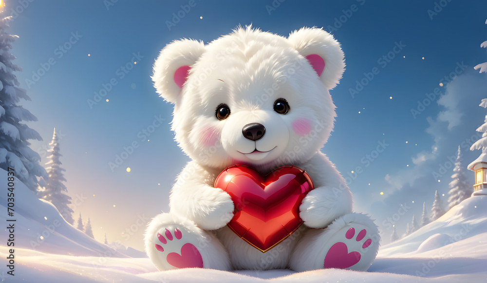 Cute teddy bear holding red heart, valentine's day background , bear wallpaper, love theme, valentines wallpaper Cute teddy bear holding red heart, valentine's day background , bear wallpaper, love theme, valentines wallpaper